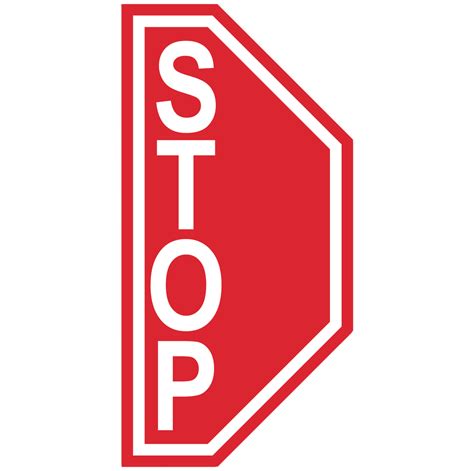stop sign transparent background