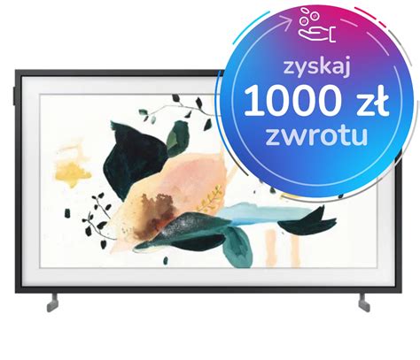 Zyskaj zwrot aż do 2000 zł przy zakupie telewizora Samsung Sklep