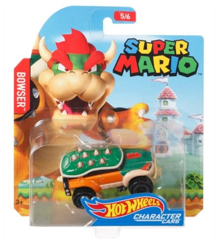 Mattel Hot Wheels Bowser Character Car Ct King Soopers