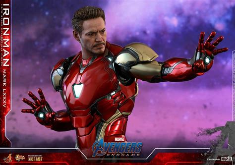 搭載全新裝備的戰甲登場 Hot Toys MMS D 復仇者聯盟終局之戰鋼鐵人馬克 Iron Man Mark LXXXV 比例人偶作品