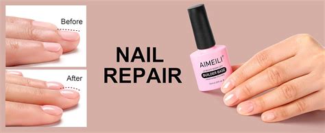 Aimeili In Nude Pink Builder Base Gel For Nails No Need Slip Solution Builder Extension