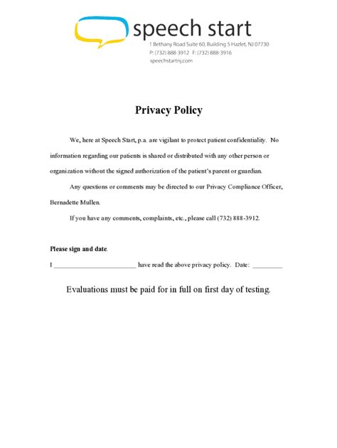 Fillable Online Freedom Of Speech And Information Privacy The