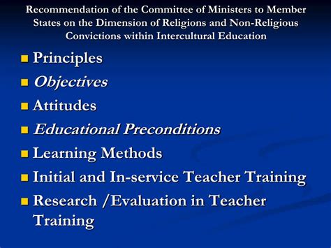 PPT - Why Education about Religions and Beliefs? European Policy