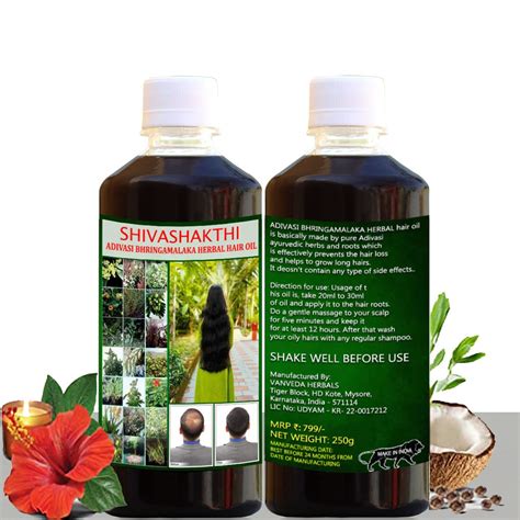 Buy Adivasi Shivashakthi Al Hair Oil Ml Made By Pure Adivasi S