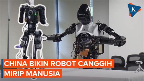 Video Penampakan Robot Bikinan China Yang Mirip Manusia Bisa Lompat