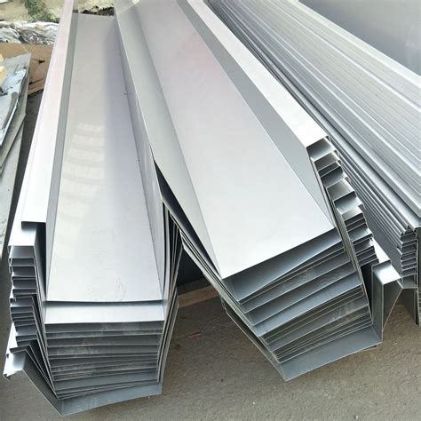 Standing Seam Roofing Sheets Metal Building Materials Bending Roof Gutter Stainless Steel Roof