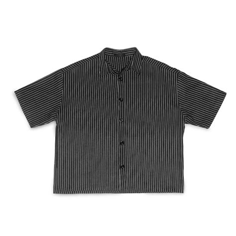 Black White Striped Shirt PSD, High Quality Free PSD Templates for Download
