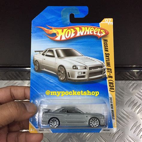 Reserved Hot Wheels Nissan Skyline Gt R R Dark Grey Variant Hotwheels New Models