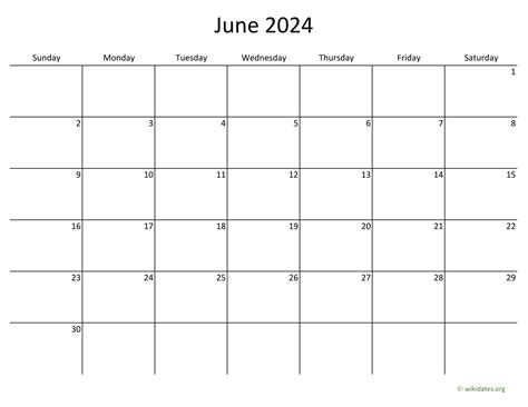 Printable June 2024 Calendar Wiki Deanne Sandra