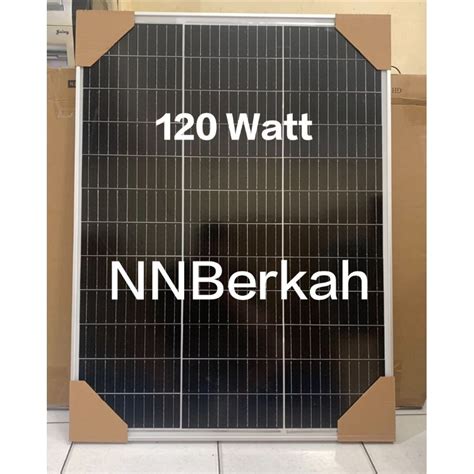 Jual Promo Solar Panel Maysun 120Wp Mono Original Solar Cell Panel