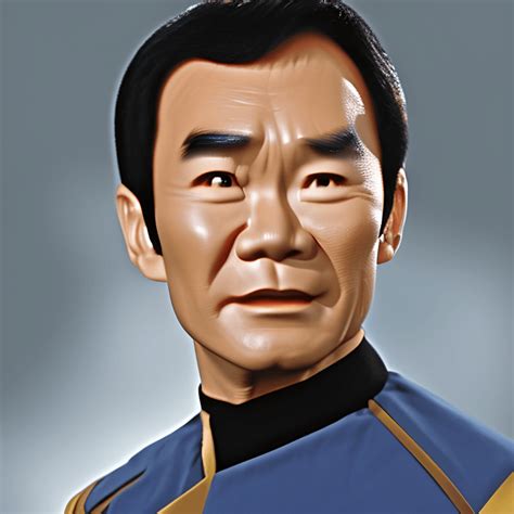 Sulu from Star Trek Digital Graphic · Creative Fabrica