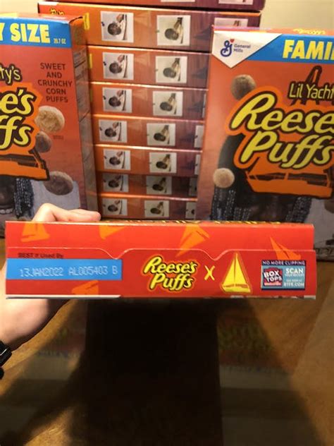 Lil Yachty Limited Edition Lil Yachty Reeses Puffs Cereal Boxes Grailed