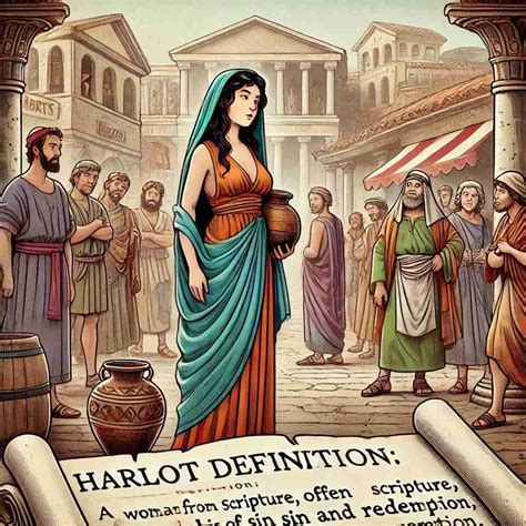 The Harlot Meaning In The Bible Is Ezekiel 23:20