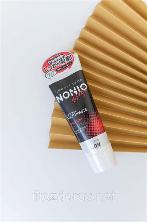 Lion Зубна паста комплексної дії з ароматом спецій та м'яти Nonio ...