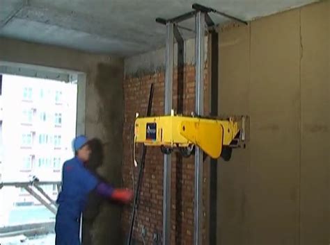 Cn Machinery Coltd Automatic Cement Plastering Machine Wall