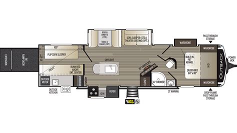 Toy Hauler Trailer Floor Plans - floorplans.click