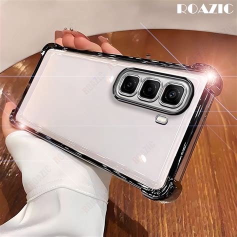 Luxuy ชบปลอกใสสาหรบ infinix Hot G หนาสมม Super Drop Resistant