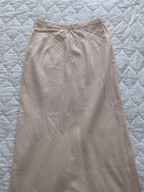 Nude Lucy Midi Dress Perfect Condition Worn Depop