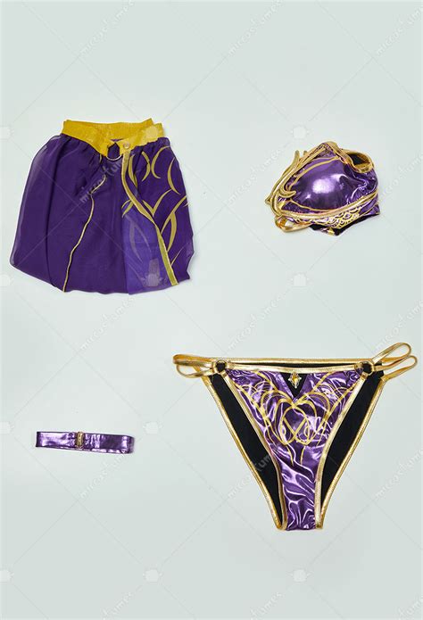 Shadowheart Derivative Bikini Set Two Piece Bathing Suit With Chiffon Wrap Skirt Baldur S Gate