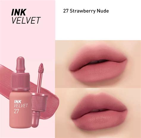 Peripera Ink Velvet Strawberry Nude On Carousell