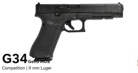 Glock 34 Gen5 Mos Fs Pistole Kaufen Triebel Online