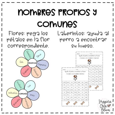 Nombres Propios Y Comunes