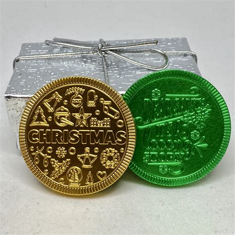 Christmas Chocolate Coins - Foiled Again! Chocolate Coins