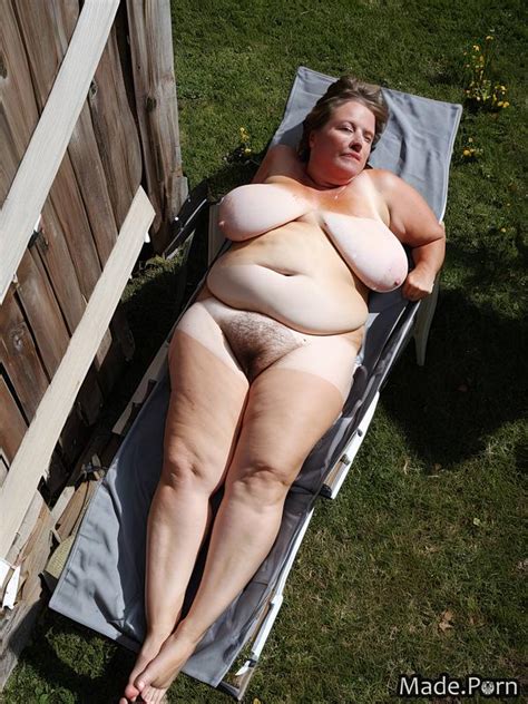 Porn Image Of House Garden Nipples Gigantic Boobs Woman Bbw Nude Hairy Created By AI