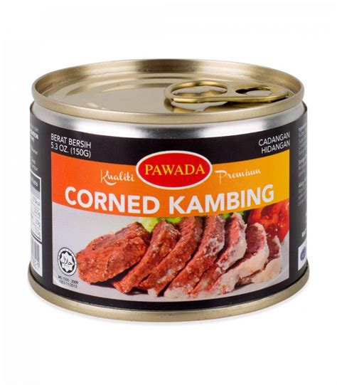 Pawada Corned Mutton 150g Lazada