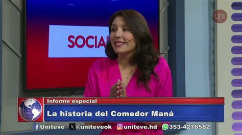 Uniteve Noticias La Historia Del Comedor Man Tv Una Forma