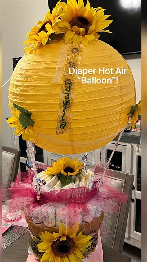 Diaper Hot Air Balloon