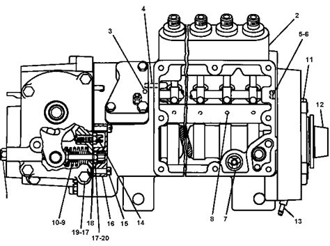 N Governor And Fuel Injection Pump Group Field Installation D B