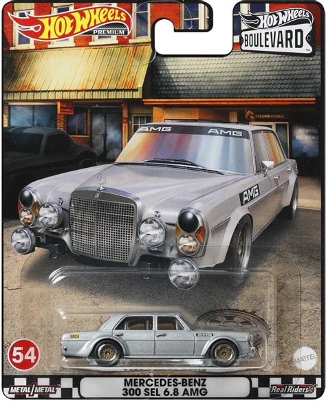 Hot Wheels Collector Veh Culo De Colecci N Mercedes Benz Sel Amg Escala Con Ruedas
