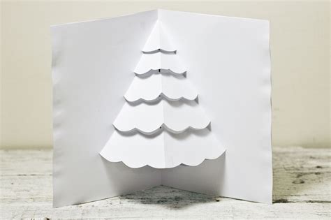 Новогодняя открытка киригами - 60 фото