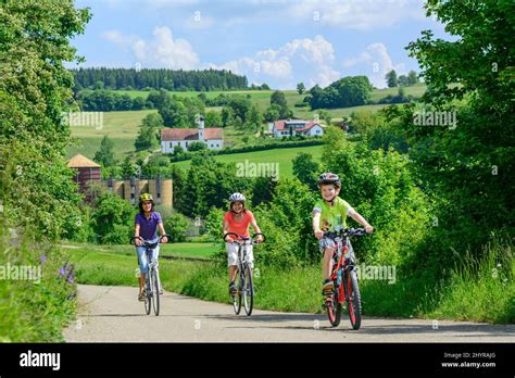 group  young  elder people   cycling   beautiful