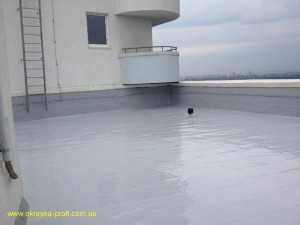 Гидроизоляция кровли (крыши) жидкой резиной