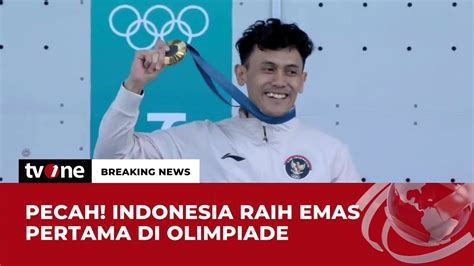 BREAKING NEWS AKHIRNYA Indonesia Raih Medali Emas Pertama Di Pesta