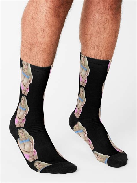 Skylar Vox Poses Naked Big Boobs Female Erotic Art Photography Socks For Sale By Hariss23