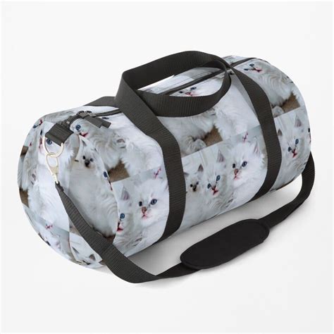 Cheeky Ragdoll Kittens Duffle Bag By Fluffycat2020 Duffle Bag Duffle