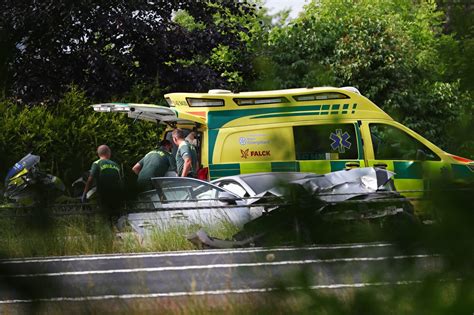 Motala Sex Personer Drabbade I Olycka Bild Sterg Tland