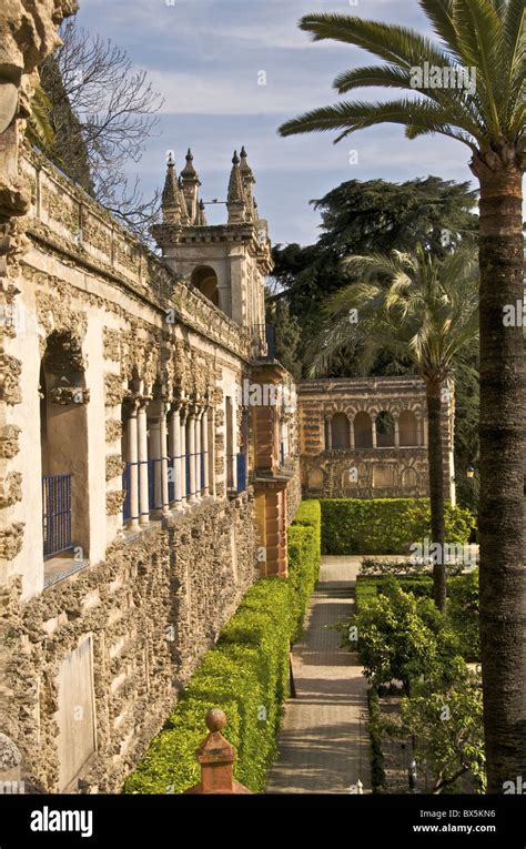 Grotesque Gallery In Reales Alcazares Gardens Alcazar Palace Gardens