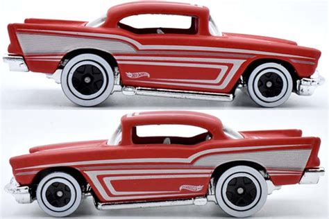 57 CHEVYのレビューこれぞキングオブアメ車なベルエアトライシェビー HCV07 Hot Wheels 情報まとめ ホットウィール にわかマニア