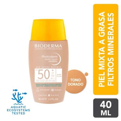 BIODERMA PHOTODERM NUDE TOUCH Teinte Dorée SPF50 40ML TopBeauty