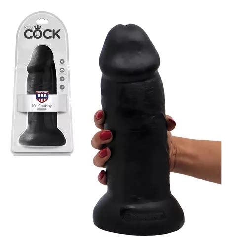 Dildo Consolador King Cock Chubby Grande Grueso Cm Negro Mercadolibre
