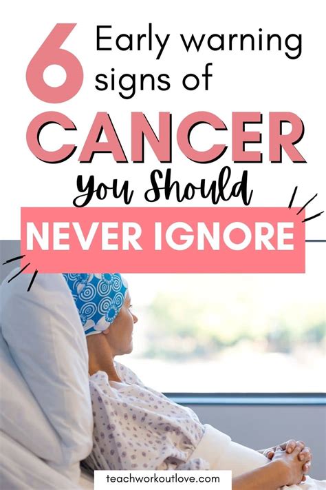 early warning signs  cancer    ignore twl