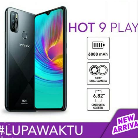 Jual Infinix Hot Play Ram Garansi Resmi Infinik Hot Hp Gaming Baterai Besar Mah