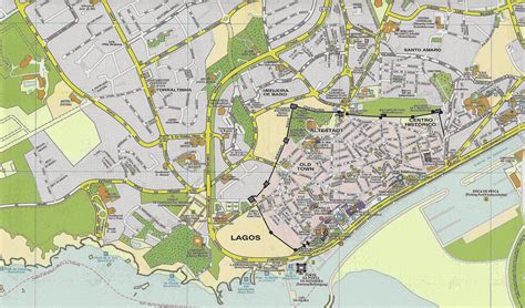 Mapas De Lagos Portugal Mapasblog