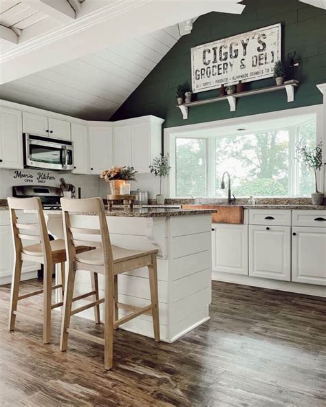 30 Beautiful Shiplap Kitchen Island Ideas For A Home That Wows