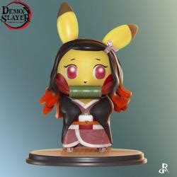 Naked Nezuko D Models STLFinder