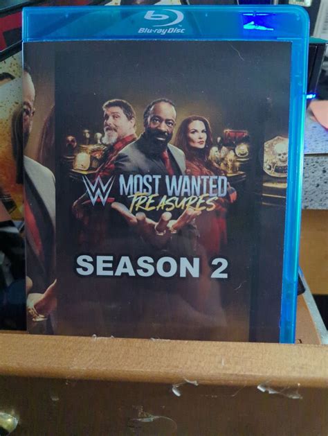 WWE Most Wanted Treasures Season 2 Pro Wrestling Blu Ray Etsy